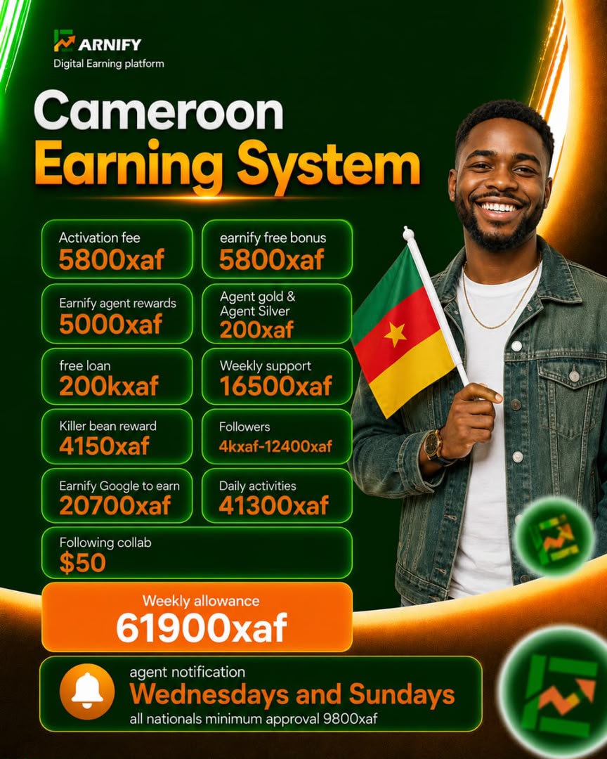 Cameroon Earning System